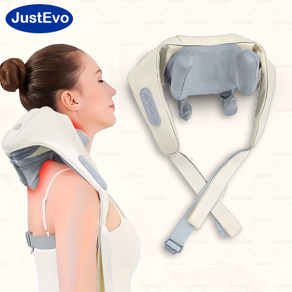 JUSTEVO Multifunctional Massage Shawl – Ultimate Relaxation for Neck, Shoulders, and Back