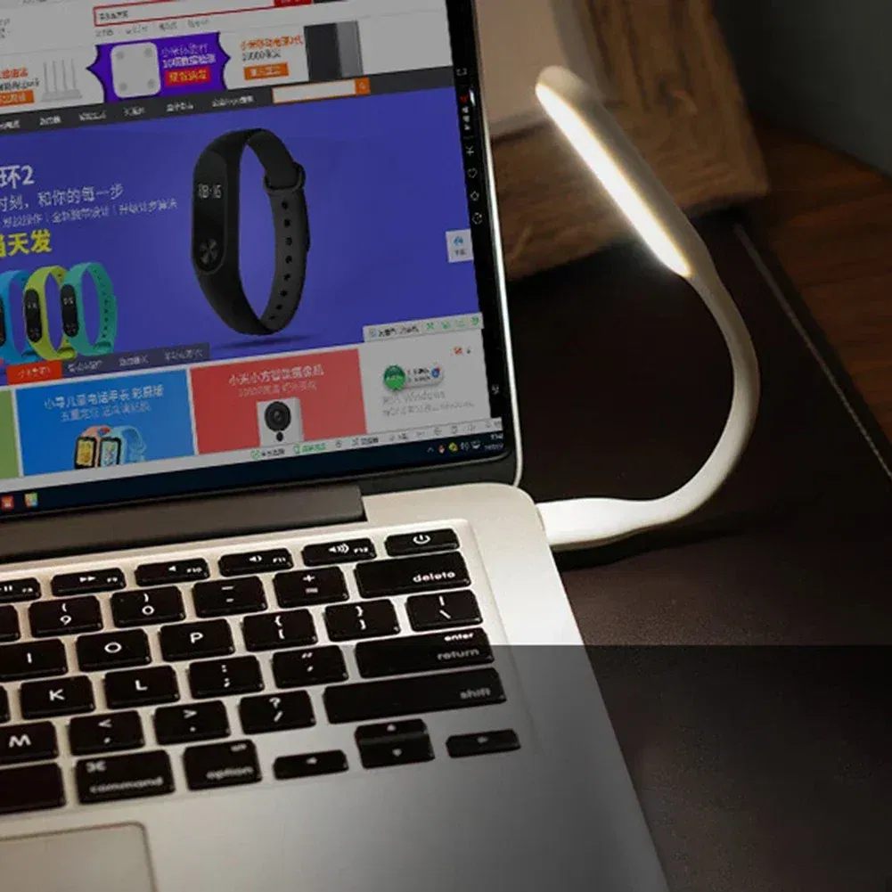 Emitting Color: Warm White, Ships From: CHINA - USB Light LED Reading Lamp Mini Book Light Portable Camping Night Lights Table Lamps For Power Bank Laptop Computer PC Notebook