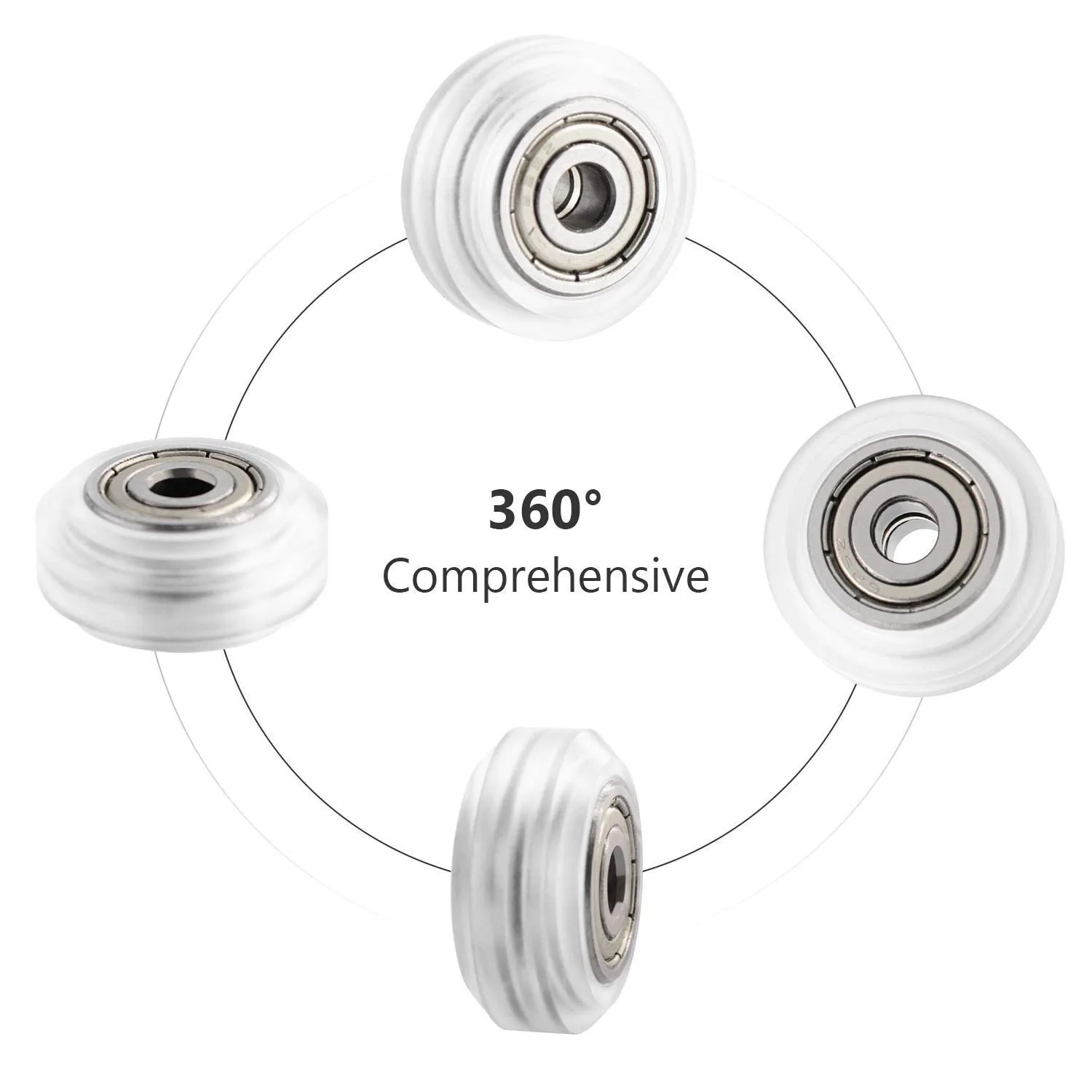 10/20Pcs Creality POM Wheel Plastic Pulley Linear Bearing Gear for Ender-3/V2/Ender-3 S1/CR-10 Series 3D Printer accessory ?»?
