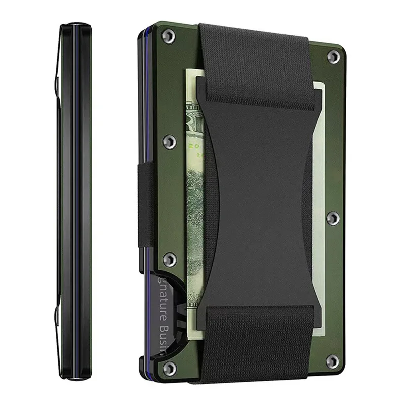 Color: Gold, Ships From: CHINA - Forged Carbon Fiber Mini Slim Wallet case organizer for Men Cartera Tarjetero Hombre Cashback Credit Card Holder Luxury gift