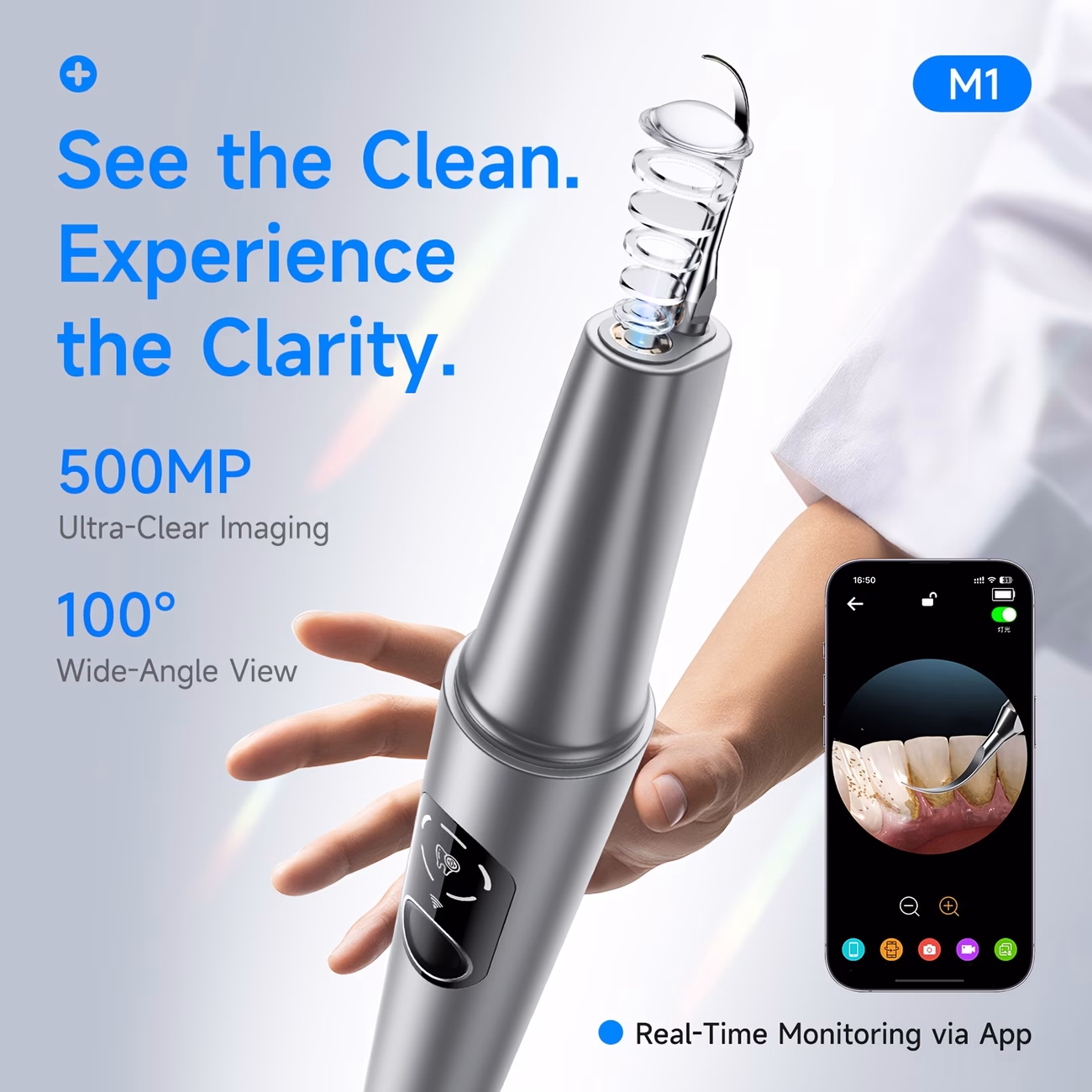 CURVY MOON New Visual Electric Tooth Cleaner – Advanced Technology for Superior Oral Care