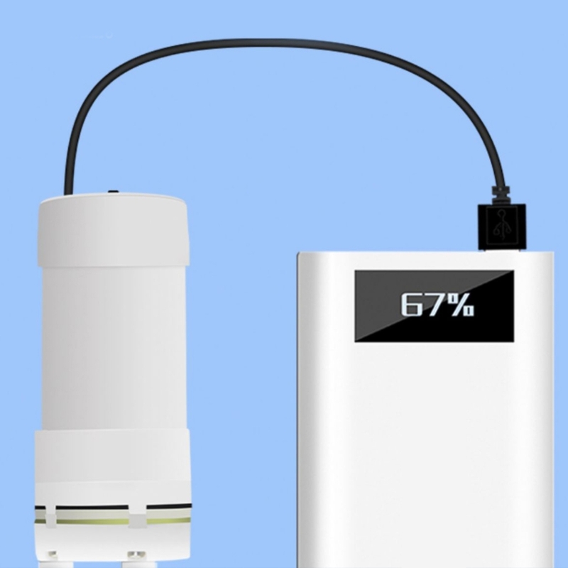 Color: WHITE - Water Pump Self-priming Pump 5V Water Pump USB Small Pump Vacuum Mini Elecctric Water Pump Replacement 4L/min Drop Ship