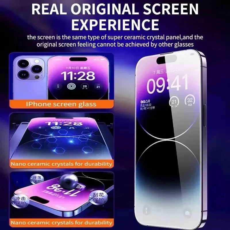 Compatibility by Model: Poco M6, Material: Anti Peeping - 5pcs Dust Free Install Anti-Spy Tempered Glass For Poco F6 Pro F5 F3 M6 M5S M4 M3 M2 X6 X5 X4 X3 C65 5G Privacy Screen Protector