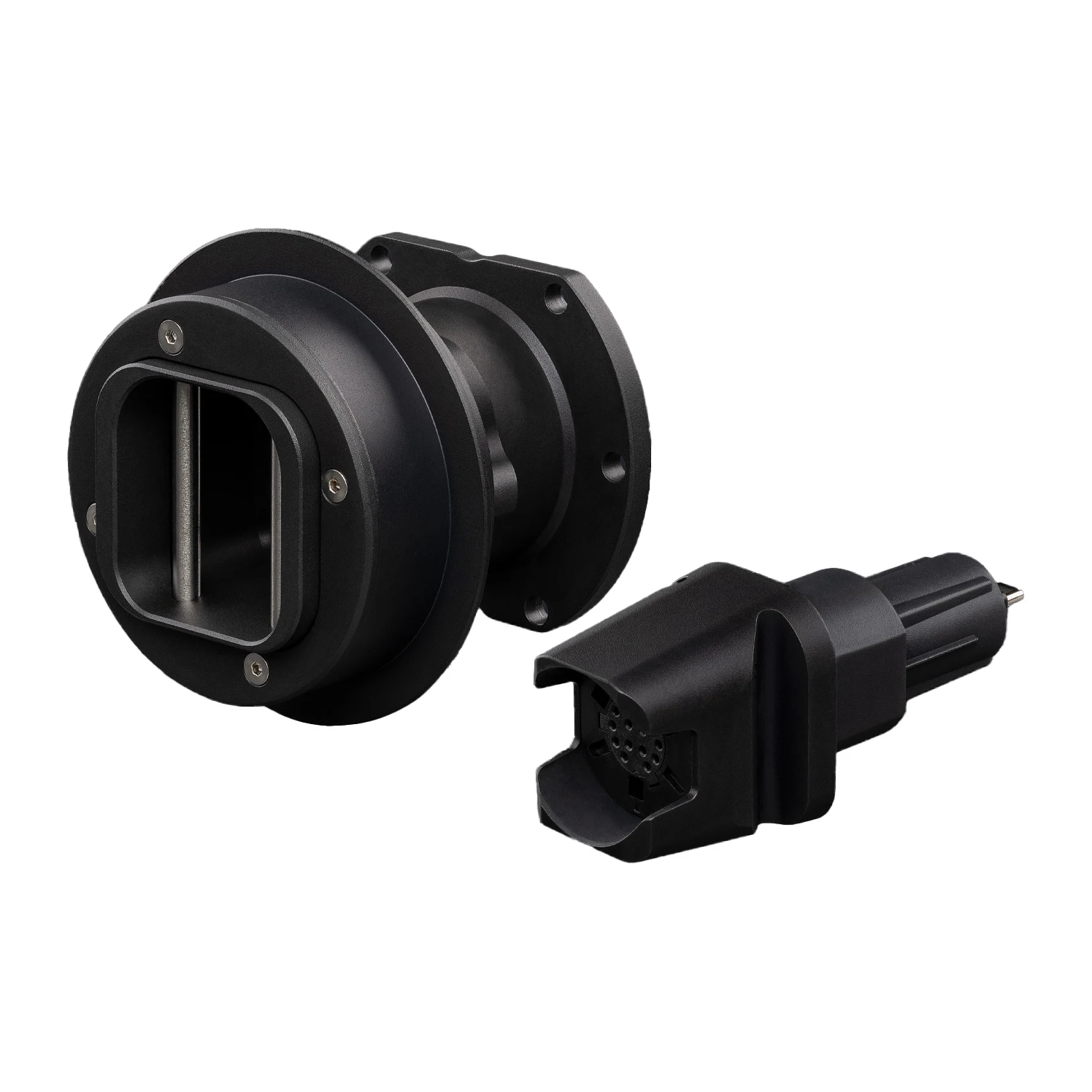 Color: black - Fanatec QR2 Pro Bundle (Type-C) Quick Release for Fanatec Base, RXIMO QR2 Pro Wheel-Side & QR2 Base-Side (Type -C port)