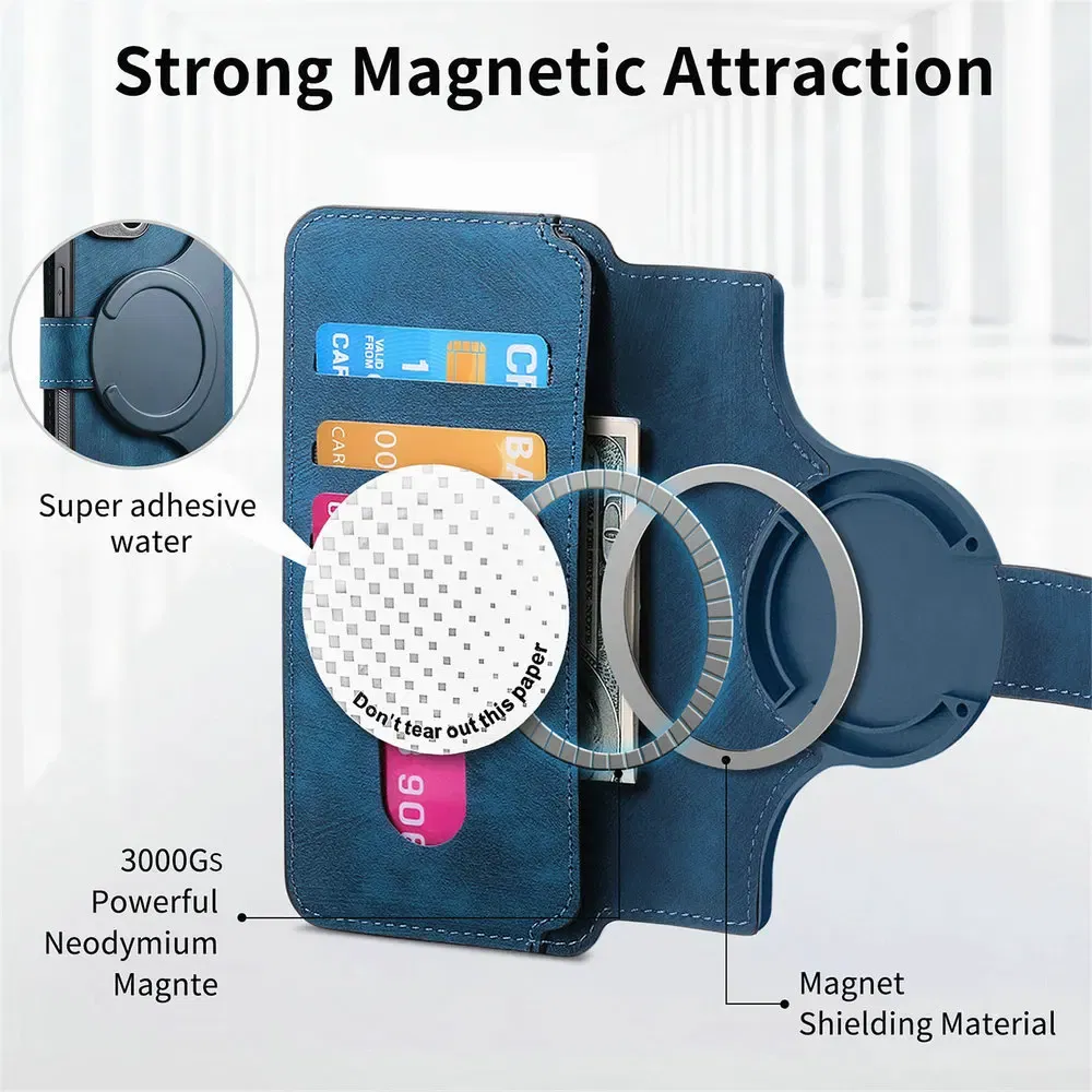 Color: Pink, Material: PVC - For Motorola Edge 50 Neo 60 Fusion 5G Luxury Case Leather Wallet Card Capa Moto Edge 60 Pro Case Edge50 S50 60s Pro Magnet Cover