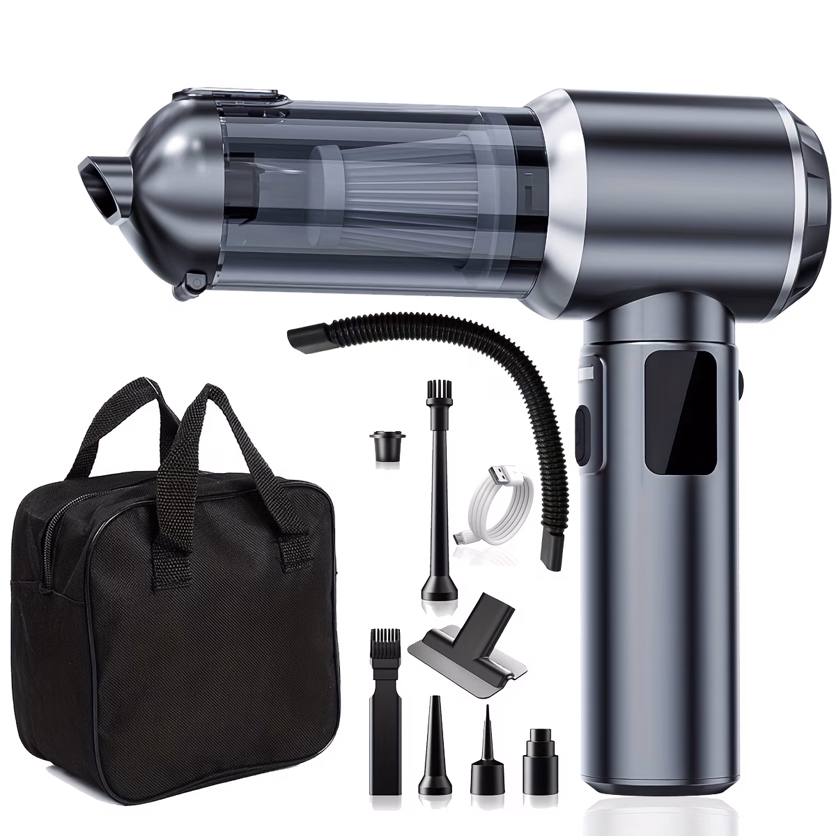 QILIEASY 2026 NEW 24000Pa Handheld Car Vacuum Cleaner – Powerful Cleaning for Your Car, Home, and Office