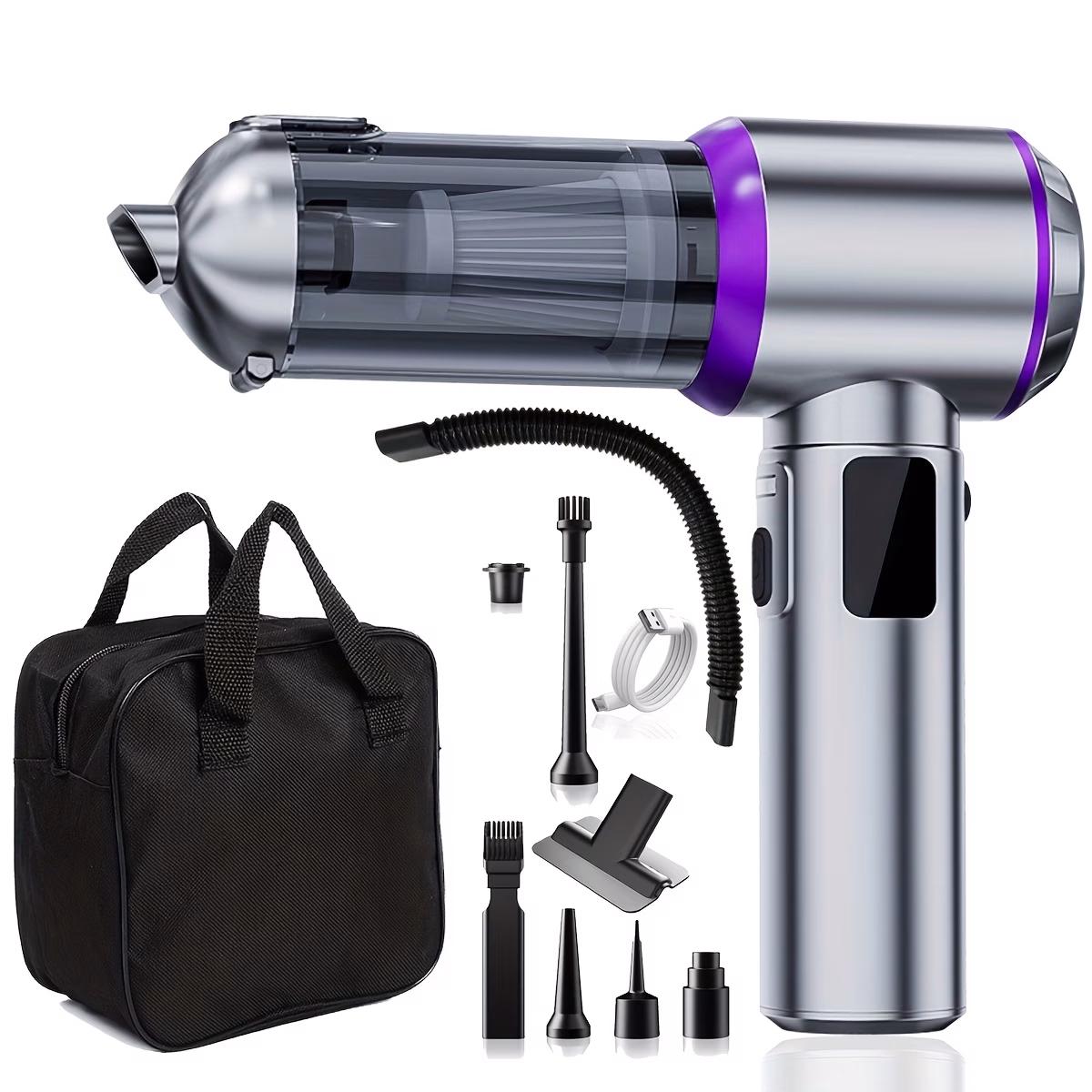 QILIEASY 2026 NEW 24000Pa Handheld Car Vacuum Cleaner – Powerful Cleaning for Your Car, Home, and Office