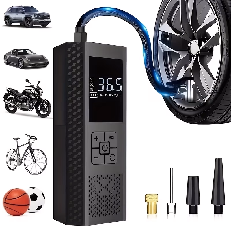 UTEK Portable Air Compressor Tire Inflator – Fast and Efficient Tire Inflation for Car Maintenance