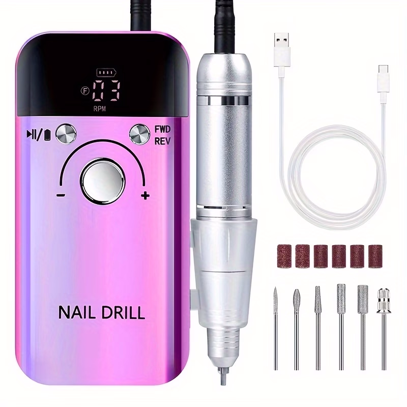 DianaBeauty™ Professional Electric Nail Drill Machine – High-Speed Nail Drills for Salon and Home Use