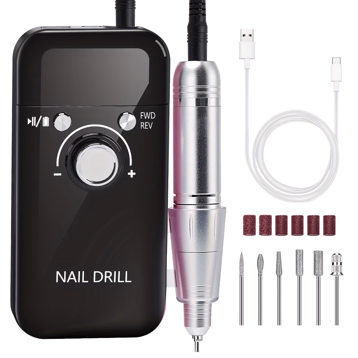 DianaBeauty™ Professional Electric Nail Drill Machine – High-Speed Nail Drills for Salon and Home Use