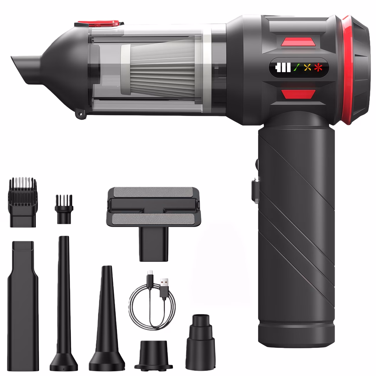 UTEK Handheld Vacuum Cleaner – Powerful, Lightweight, and Portable for Home, Car, and Kitchen Cleaning