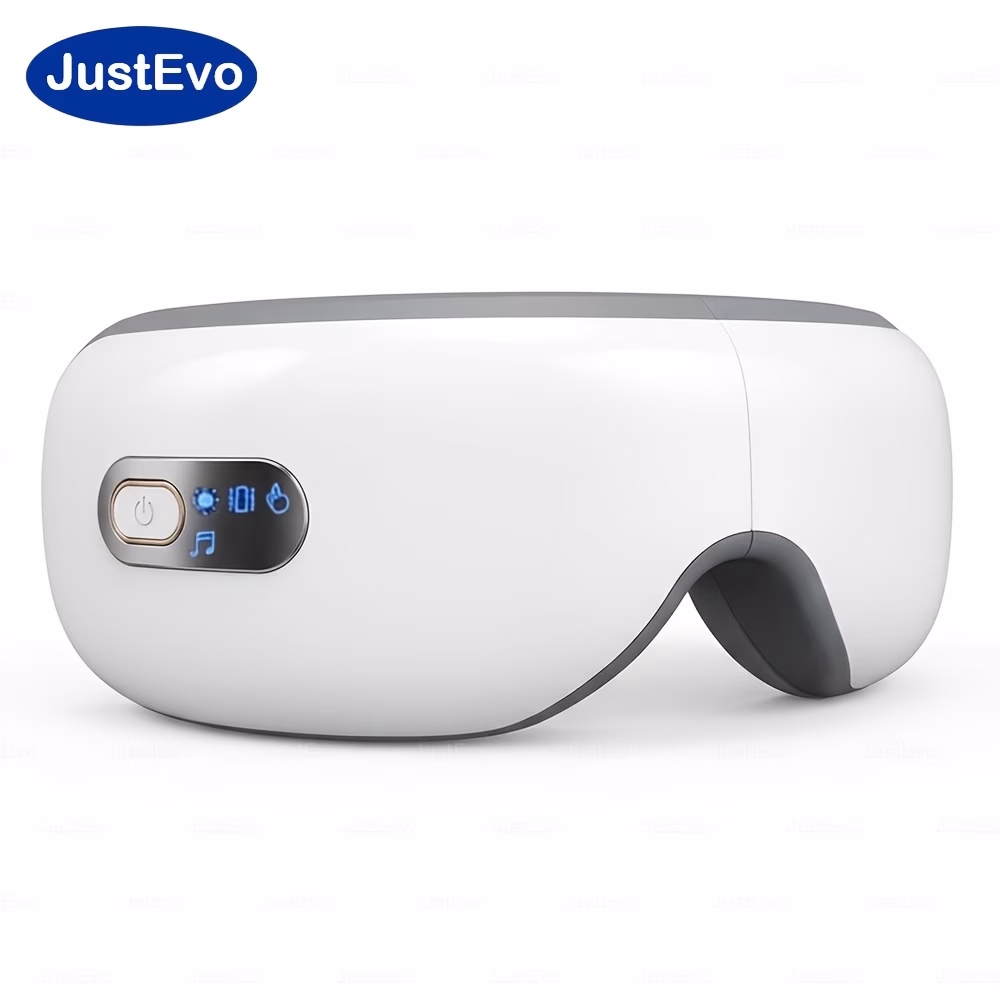 JUSTEVO Smart Eye Massager with Soothing Heat and Intelligent Compression – Ultimate Relaxation for Eyes and Relief from Fatigue