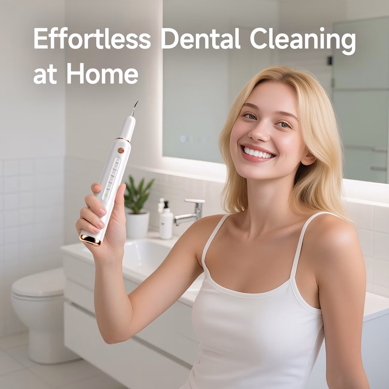 CURVY MOON Dental Oral Cleaner with LED Light – Ultimate Oral Care for Healthy Teeth and Gums