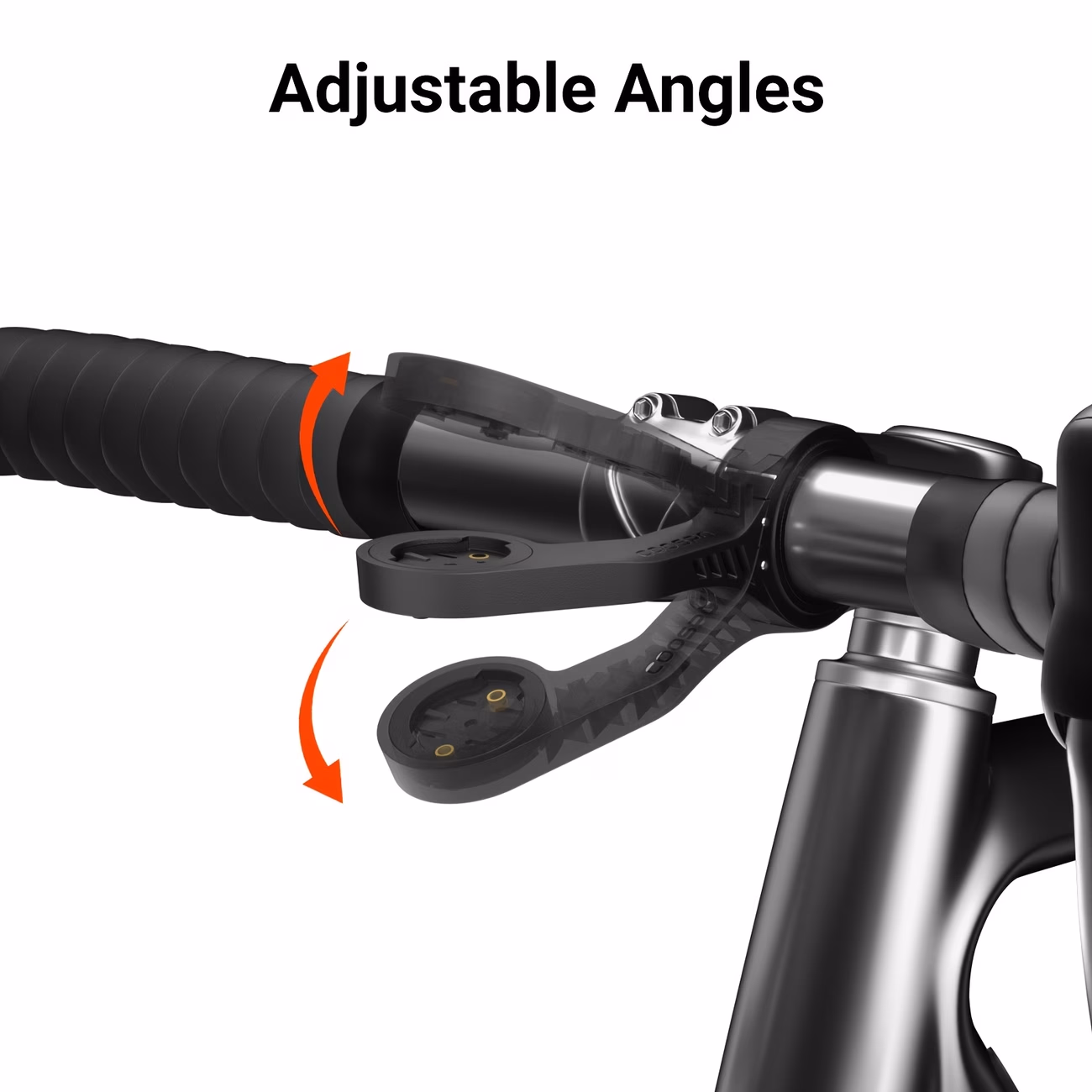 COOSPO MT5 Out Front Mount Bicycle Computer Holder – Durable and Adjustable Bike Mount for Cycling Computers