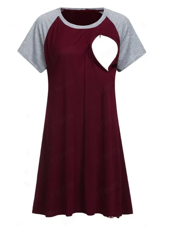 Nursing T-shirt Dress