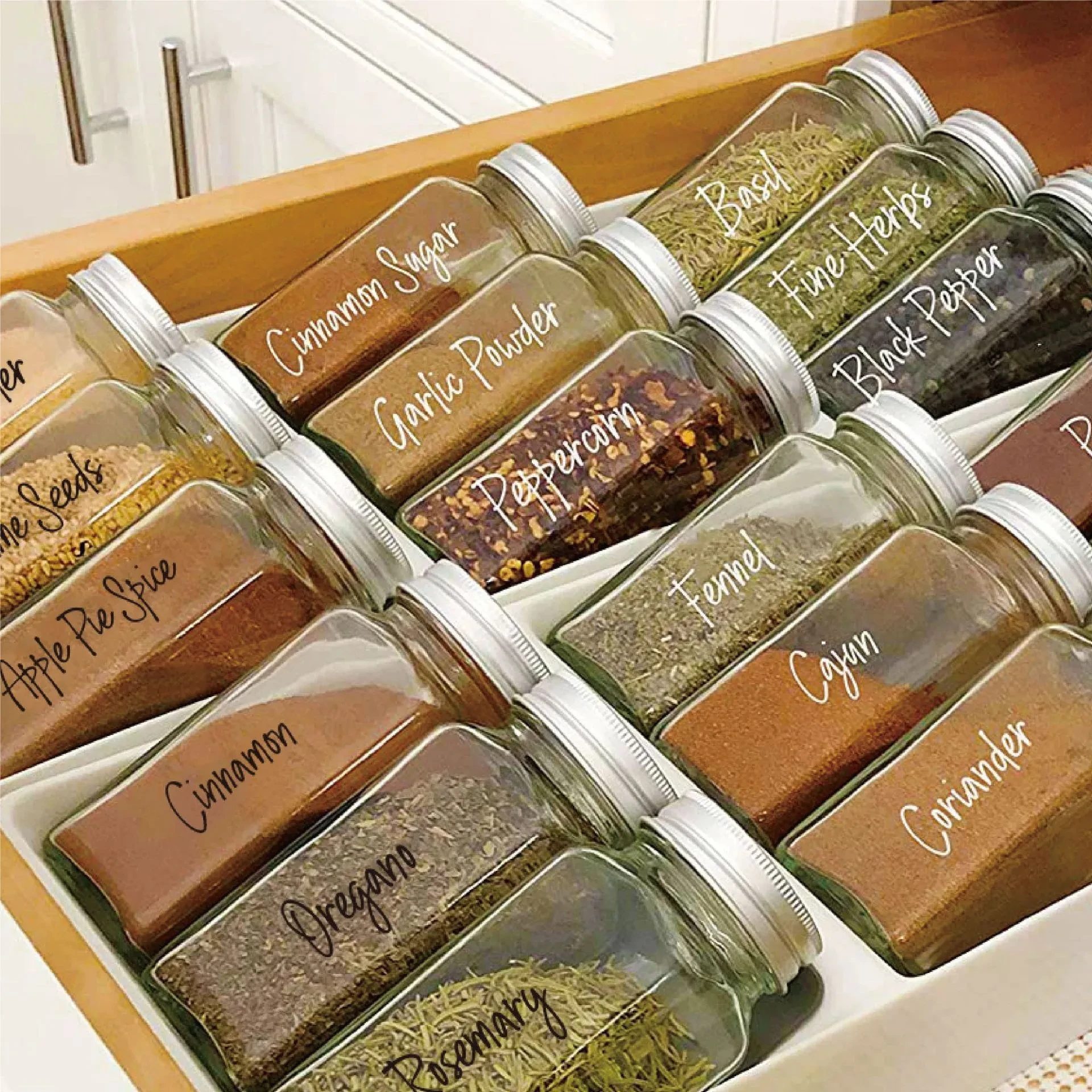 Spice Jar Labels