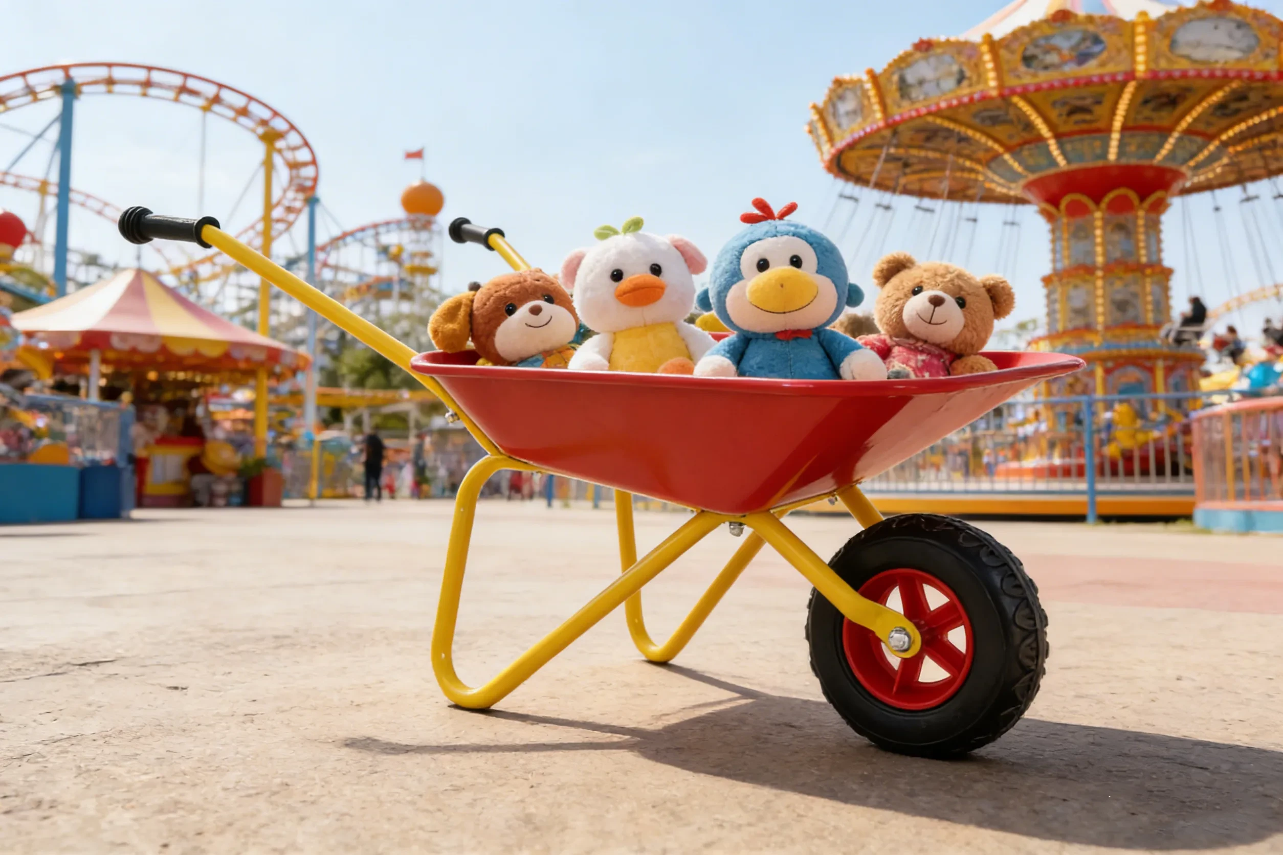 Childrens Plastic Wheelbarrow