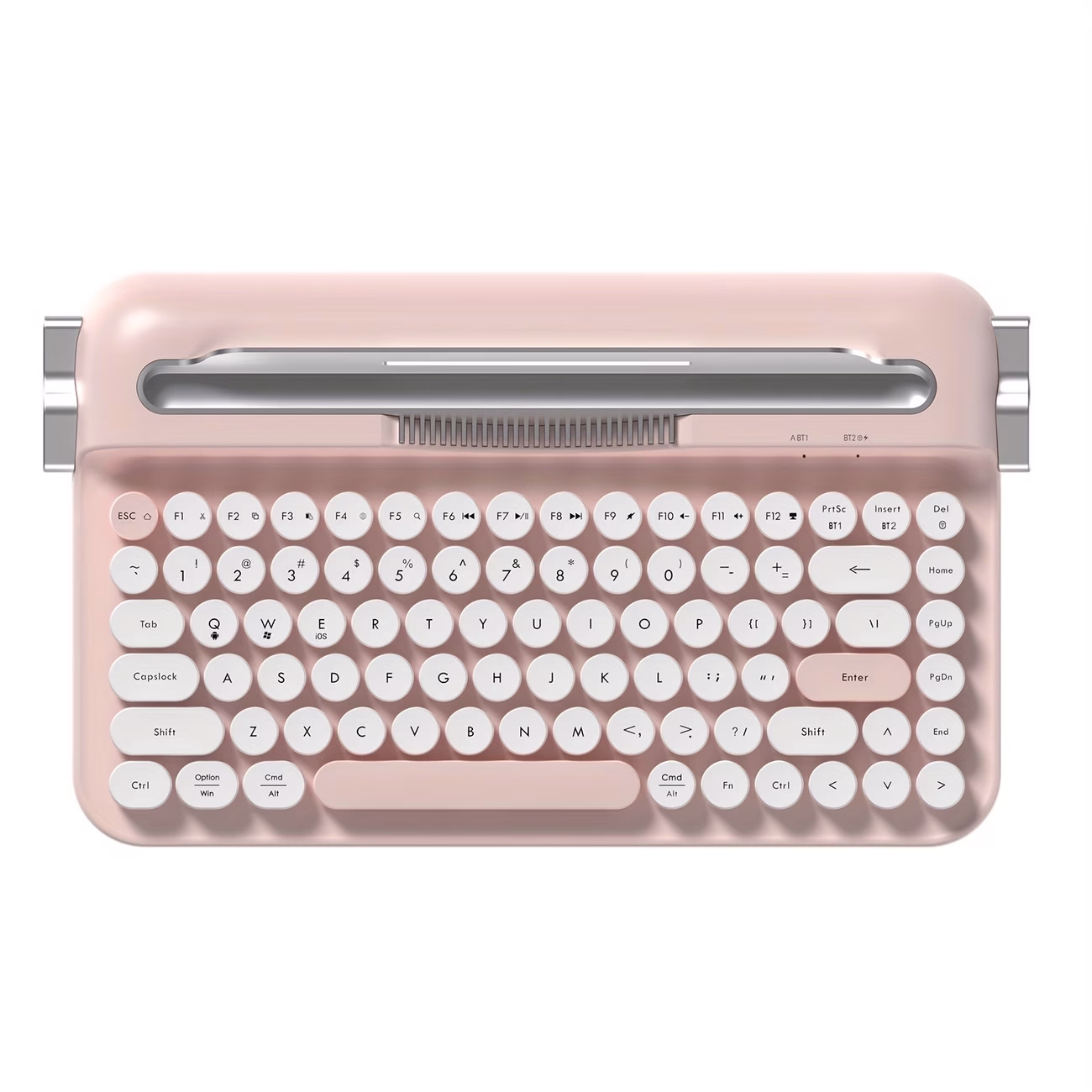 AJAZZ AF84 Typewriter Keyboard with Dual-Mode Connection for Tablet Use – Retro Style with Modern Functionality