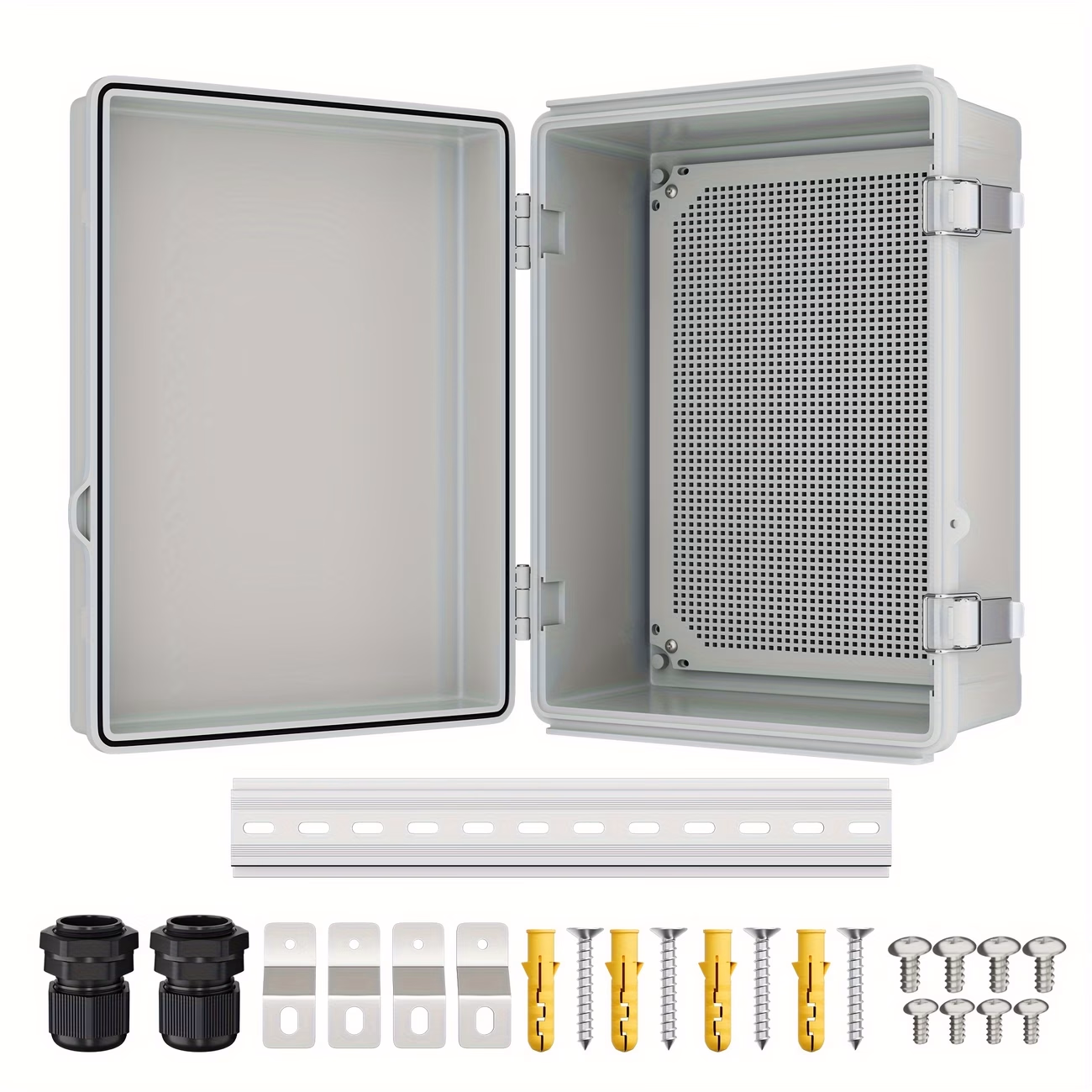 DAIERTEK Outdoor Project ABS Plastic Junction Box Enclosure – Heavy-Duty, Durable, and Secure Electrical Control Box
