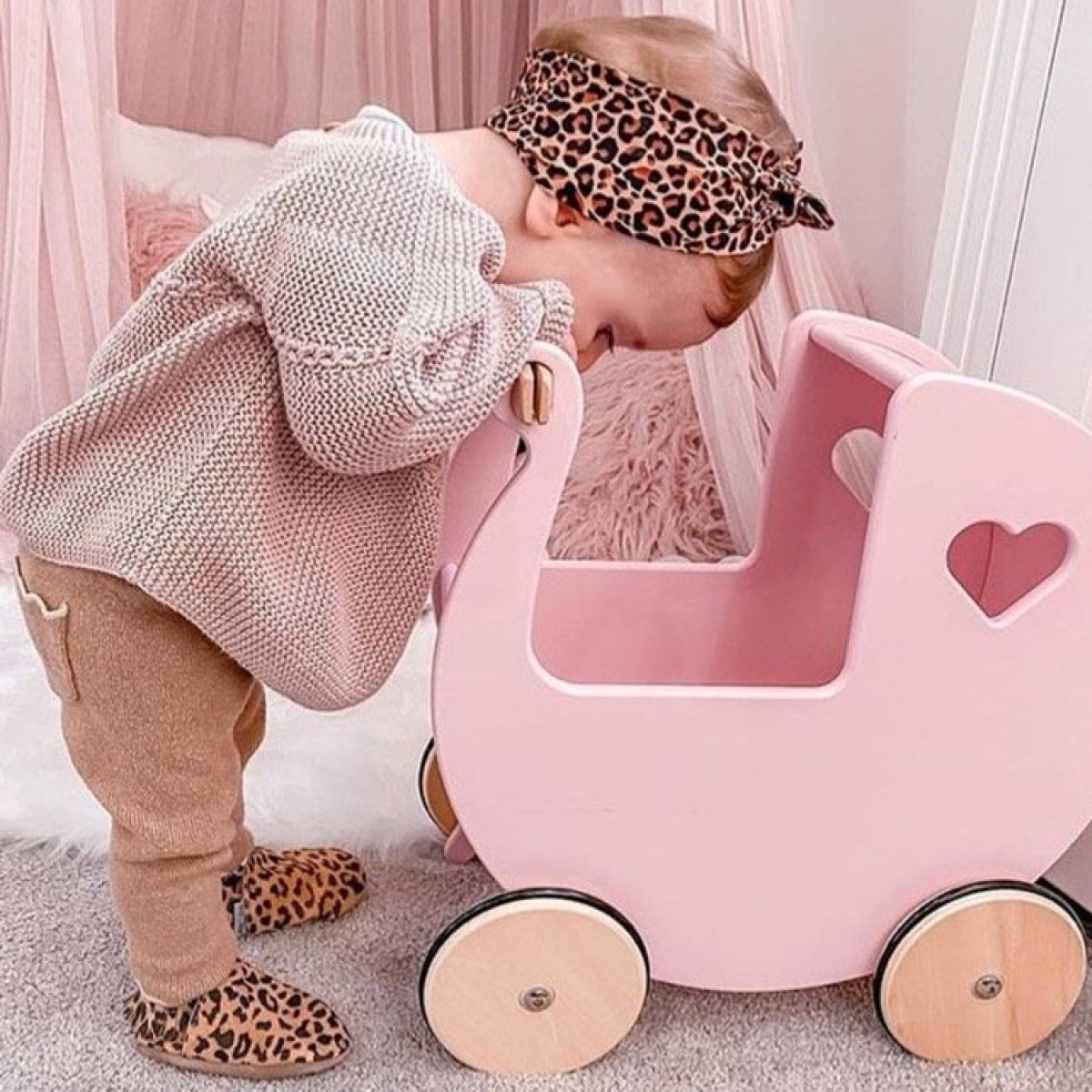 Pink Pram Toy