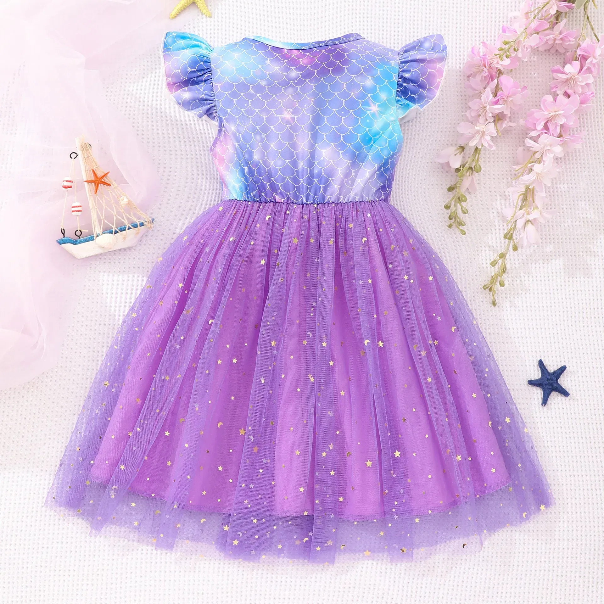 Color: Mint, Size: One Size, Ships From: CHINA, Height: 176 - KPop Demon Hunter Christmas Princess Dress Girl Fashion Casual Autumn Butterfly Dress Wedding Birthday Party Dress Gift Clothes