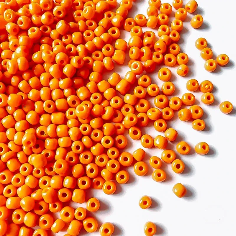 Color: NUDE, Item Diameter: 3mm - 2mm 3mm 4mm Glass Seed Loose Beads Small Charms DIY Craft Bracelet Beads for Jewelry Making Supplies Necklace Accessories