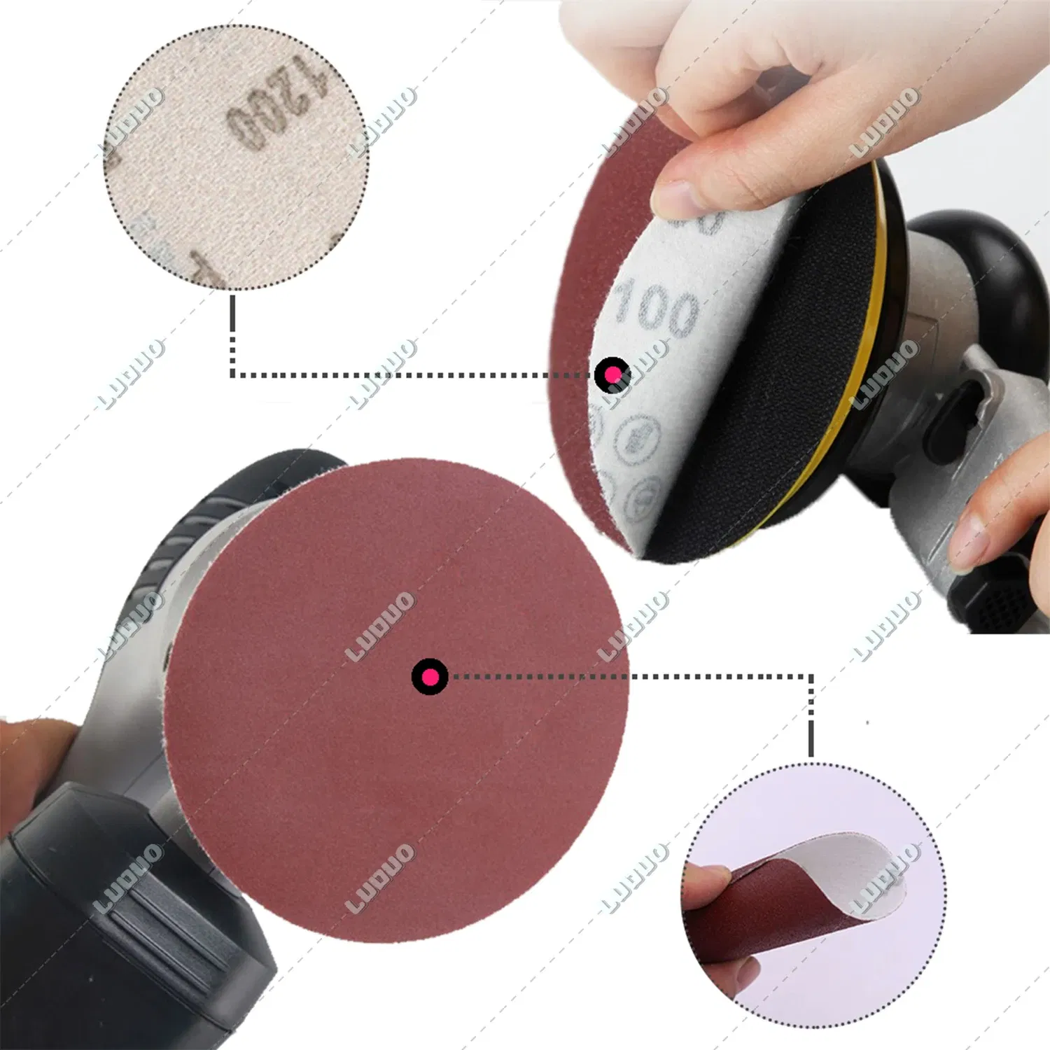 Color: Blue, Ships From: CHINA, Model: 5000 - 2 3 4 5 6 Inch Round Sandpaper Disk Abrasive Polish Pad Plate Sanding Sheet Polishing Kit Grit Paper Discs Grit 60-5000