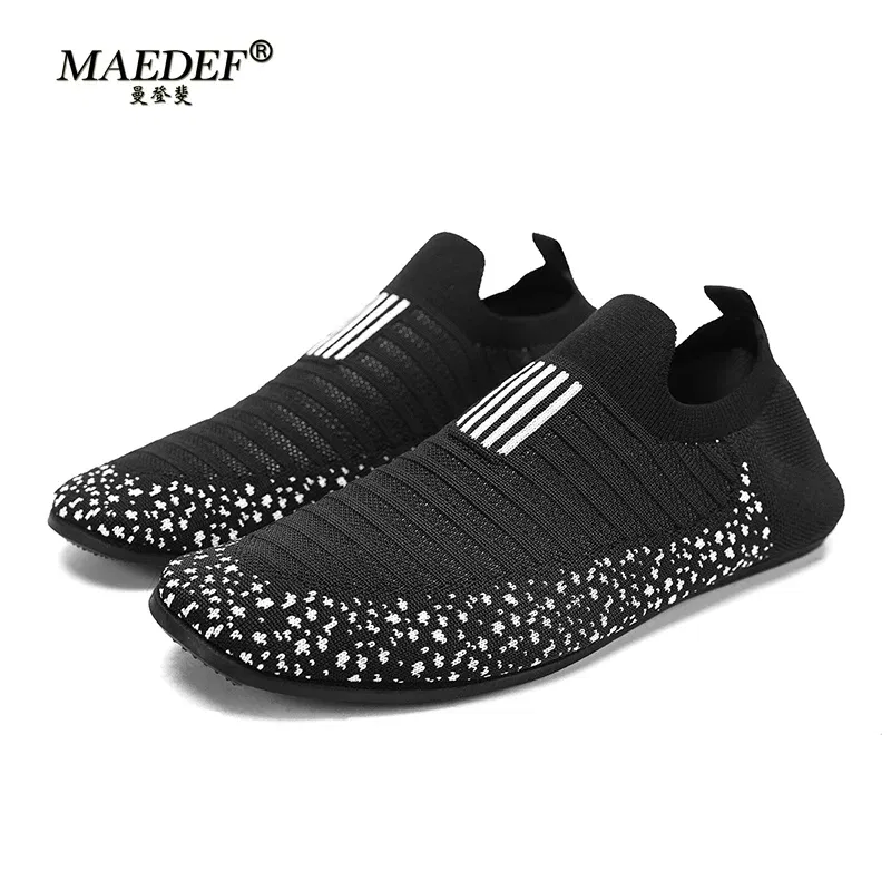 Color: Beige, Shoe Size: 41 - MAEDEF Mens Shoes Comfortable Casual Shoes Men Home Slippers Lightweight Breathable Walking Moccasins Thin Bottom House Shoes