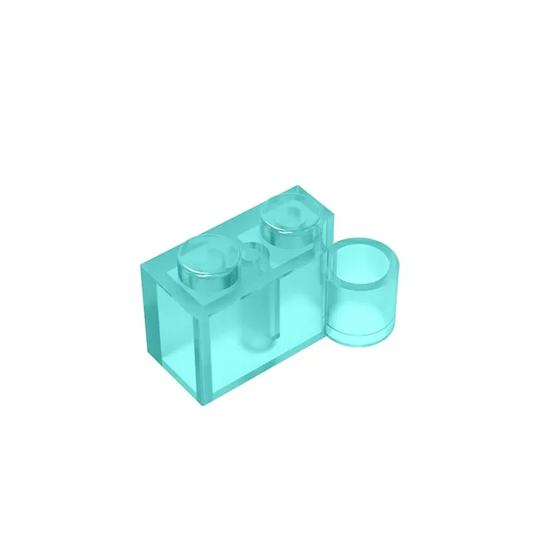Color: Clear - Gobricks GDS-809 HINGE 1X2 LOWER PART compatible with lego 3831 children's DIY Educational Building Blocks Technical