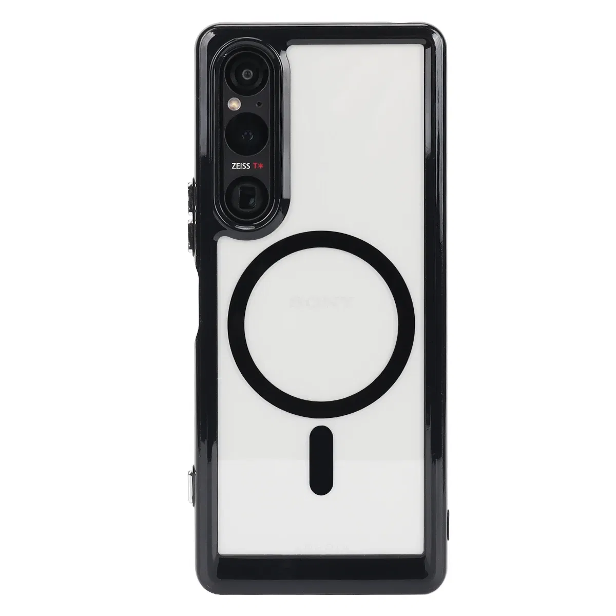 Color: black, Material: ABS - Magnetic Luxury Matte Translucent Armor Shockproof Case For Sony Xperia 1V Sony Xperia 1VI For Magsafe Wireless Charge Cover