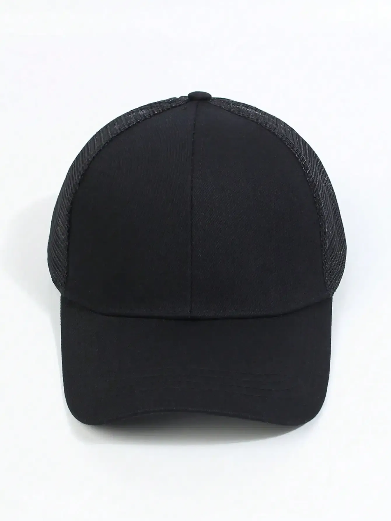 Color: Green, Size: XS - High Quanlity Women Baseball Cap Women cap Adjustable Ponytail hat Pony Female Cap