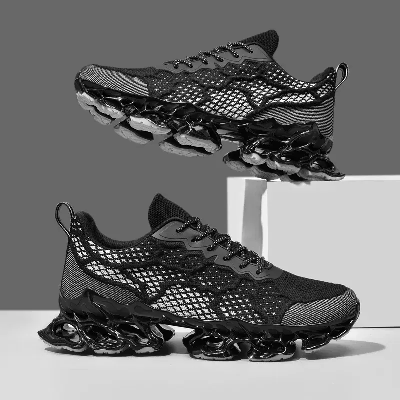 Color: Pink, Shoe Size: 46 - men shoes Sneakers Male tenis Luxury shoes Mens casual Shoes Trainer Race off white Shoes fashion loafers running Shoes for men