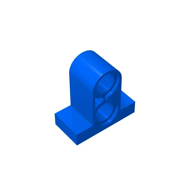 Color: Pink - Gobricks GDS-937 Technical, Pin Connector Plate 1x2x1 2/3 with 2 Holes  compatible with lego 32530 Educational Building Blocks