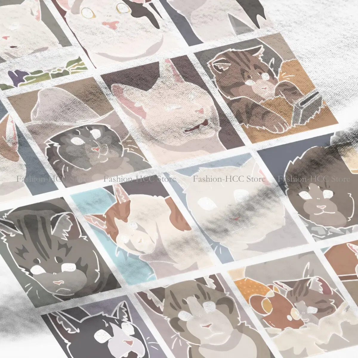 Color: WHITE, Size: S - Meme O Neck TShirt Cat Classic T Shirt Woman's Tops New Design