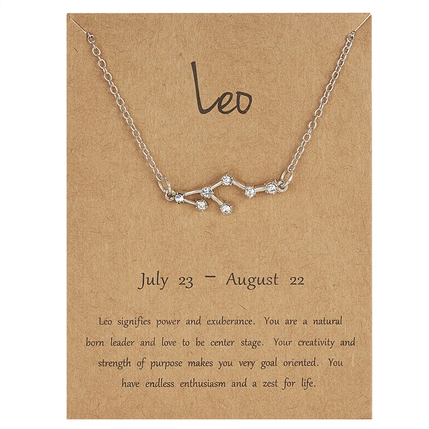 Metal Color: ROSE GOLD COLOR - 12 Constellation Pendant Necklaces Jewelry Choker Necklace Zodiac Sign Charm Necklace Birthday Gifts Aquarius Pisces Leo Virgo