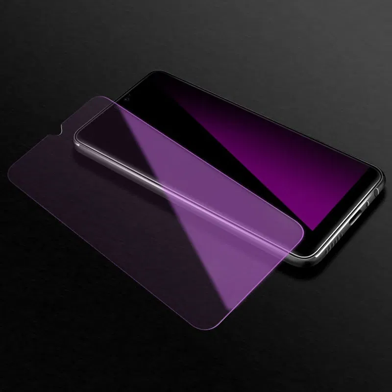 Color: Gold, Material: Anti Blue Light, Bundle: Bundle1 - 3pcs Anti Blue Purple Light Tempered Glass For Huawei Mate 20 Lite/Mate 40 Lite/View 30/Y9A/Nova 8 SE  Screen Protector Glass