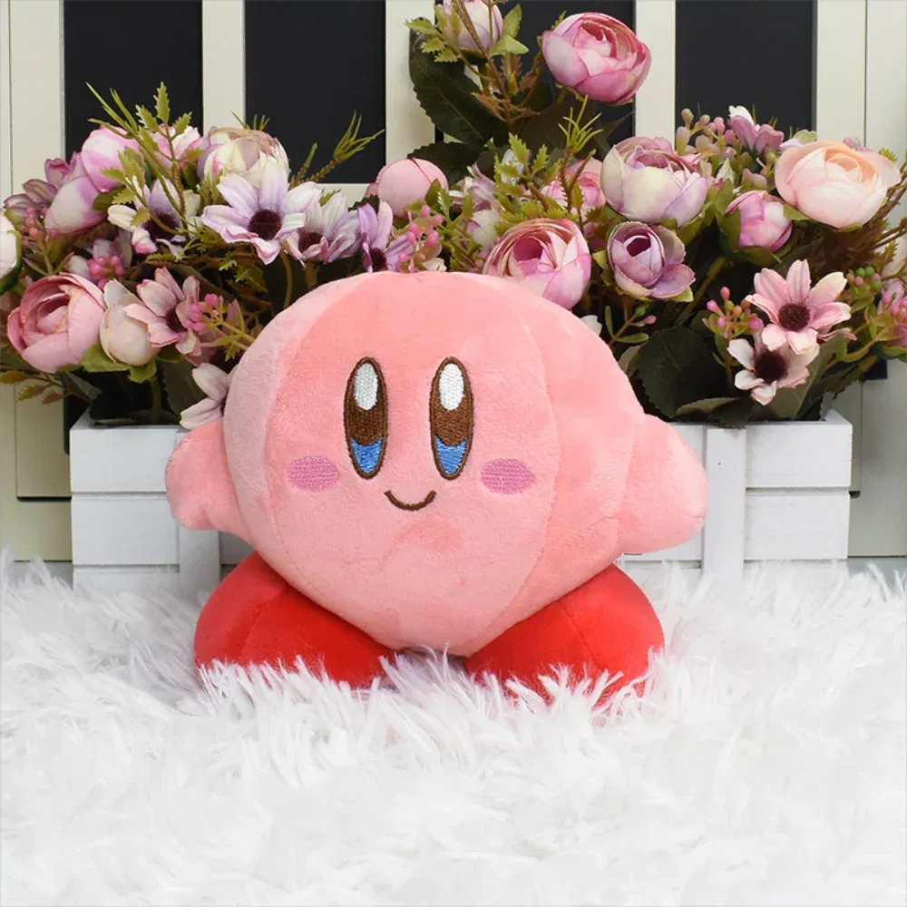 Color: Brown - Kirby King Dedede Waddle Dee Meta Knight Elfilin Plush Toy Kawaii Cartoon Peluche Doll for Kids Birthday Christmas Gift
