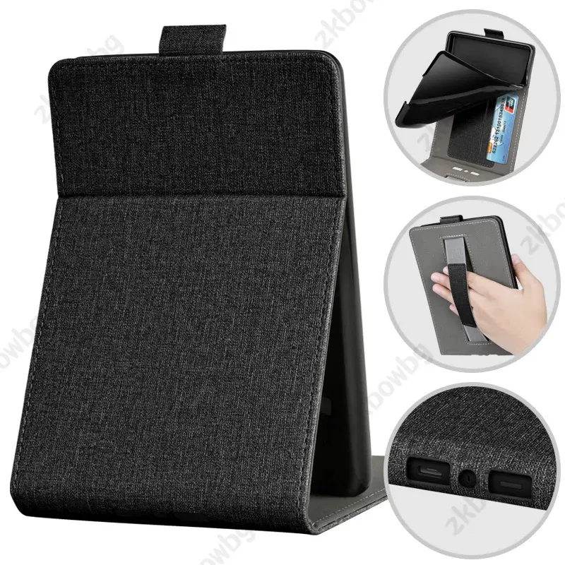 Color: Navy Blue, Size: eleven - Cute Smart Case for 6.8' 6'' Kindle Paperwhite Signature 11th Generation Edition 12th 2024 7'' 7th 10th 6th M2L4EK RS23CV Cover