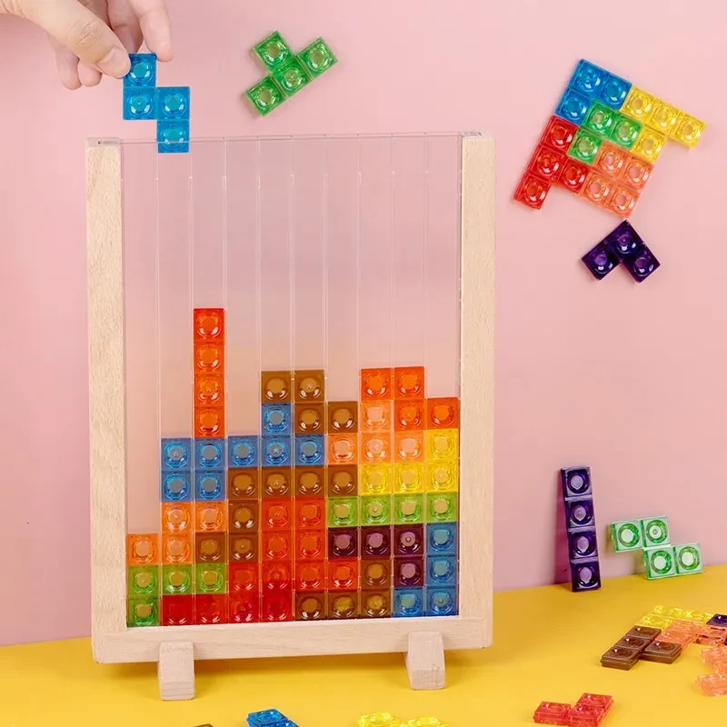 Montessori Wooden Tetris