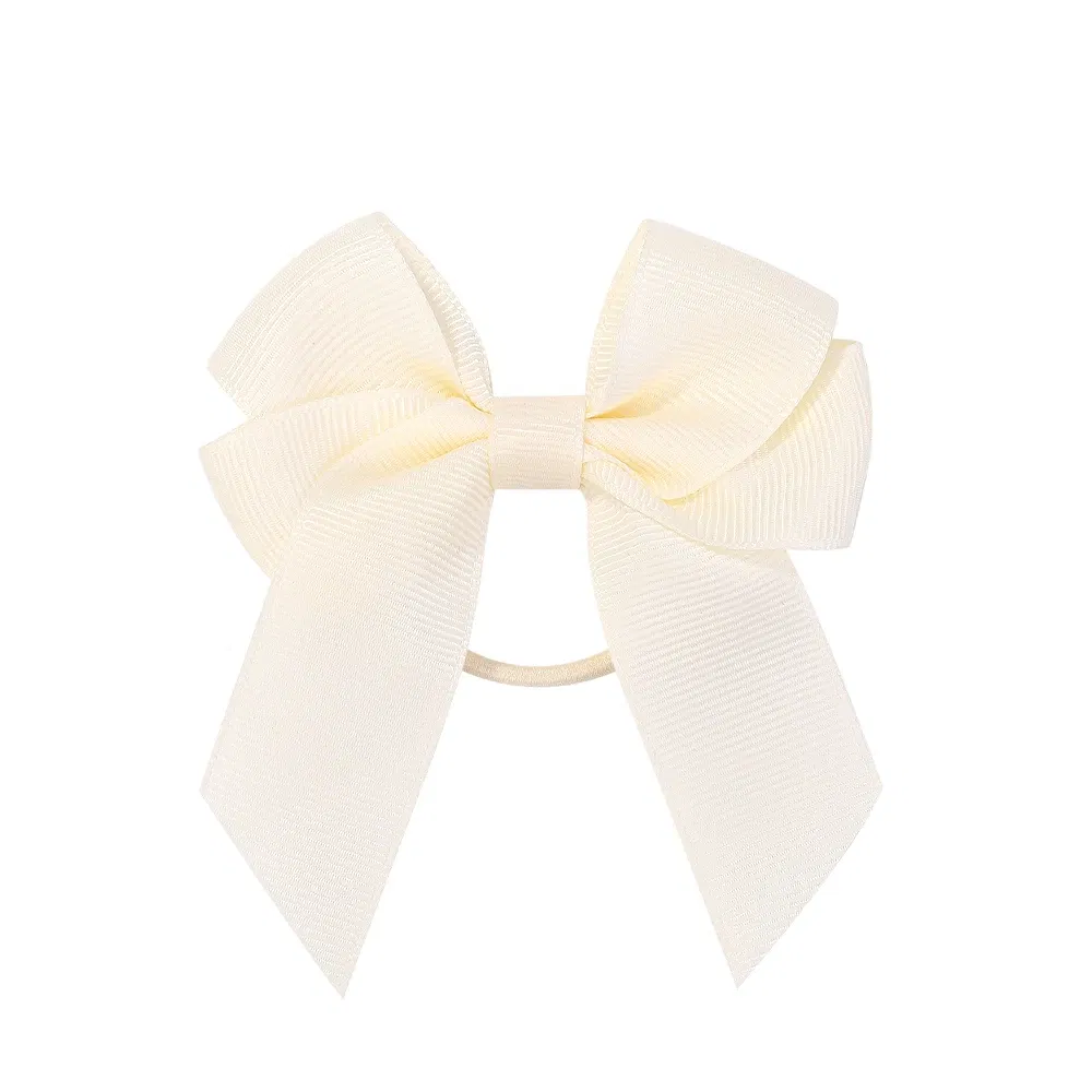 Sweet Hair Ribbon Hair Band for Girls Toddler Cheer Bow Head Rope Kids Headwear Double Ponytail Support Hair Accessories
