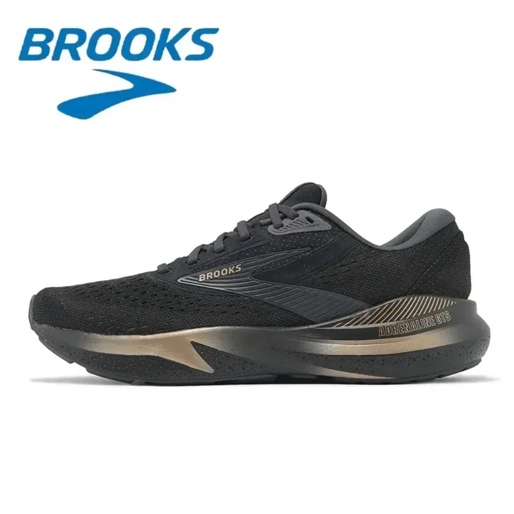 Color: Beige, Shoe Size: 44.5 - Brooks Men's Adrenaline GTS 24 Road Running Shoes Walking Shoe Shock-Absorbing Marathon Professional Casual Sneakers