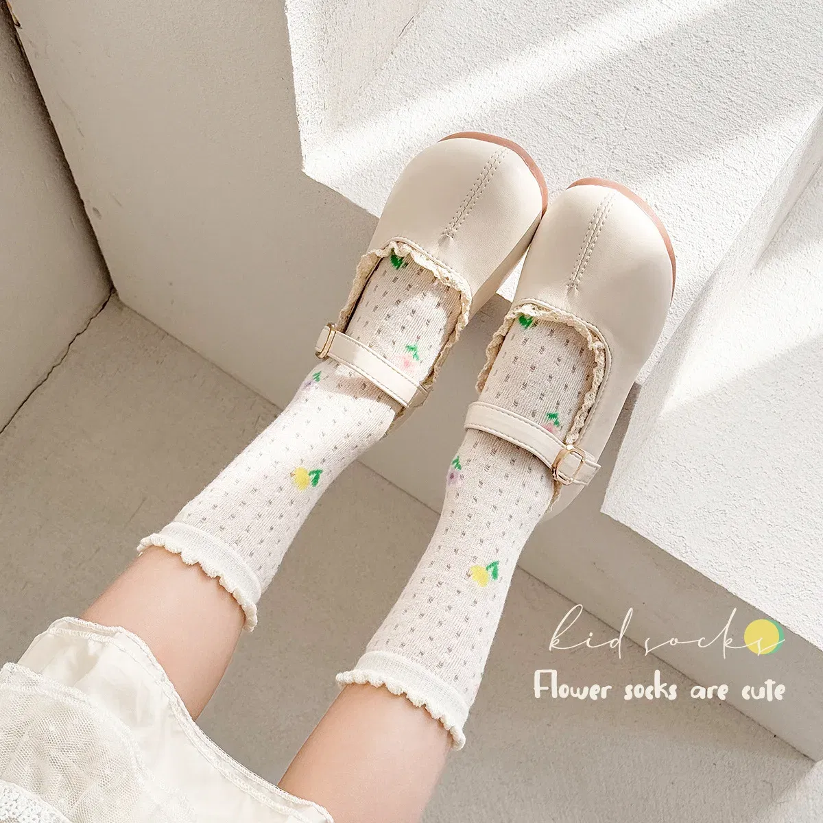 Color: Beige, Size: 4-6T - 5 Pairs/bag Summer Socks Girls Mesh Socks  Baby Socks Summer Cotton Socks Thin Mesh Sock 1-12T Children's Crew Socks Solid Color