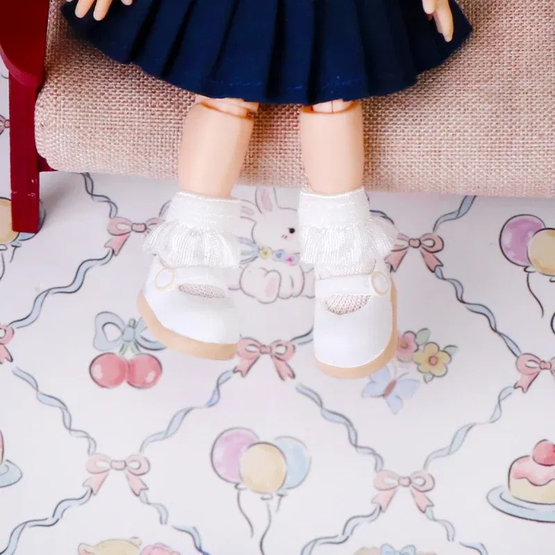 Color: Navy Blue, Size: Other - Plastic OB11 Student Shoes Obitsu 11 Doll Shoes ob11 Doll Pointy Toe Shoes Diy Toys For dod Ddf Body9 1/12 Bjd Gsc Bjd Doll