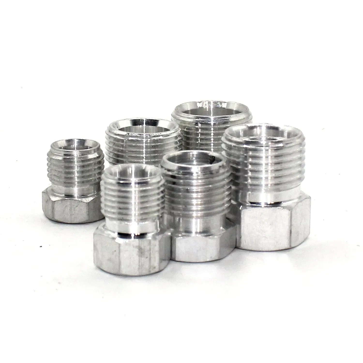 Color Name: black - Automotive Air Conditioning Hose Connector Pipe Joint R134a/R12 Outer Tooth Welding Aluminum Pipe Head Conversion Fittings