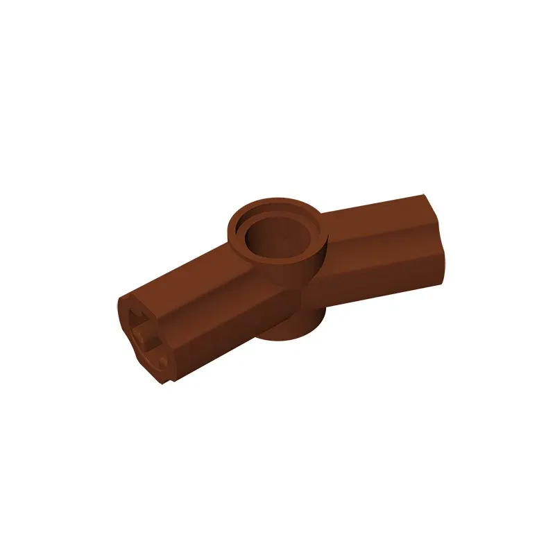 Color: RED - Gobricks GDS-918 Technical, Axle and Pin Connector Angled #3 - 157.5 degrees compatible with lego 32016 Building Blocks