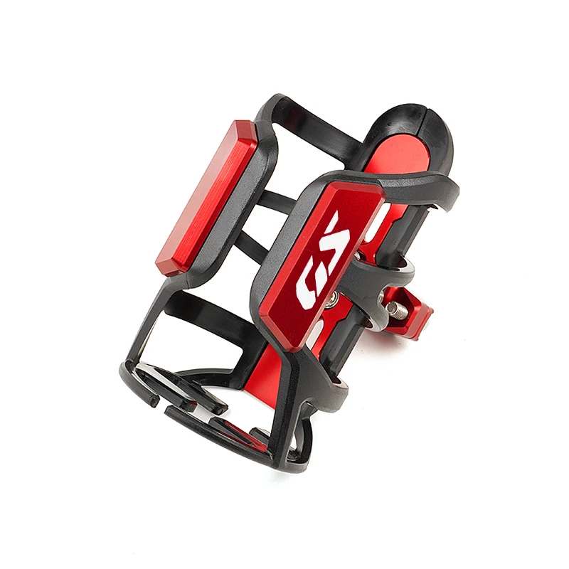 Color: WHITE - For BMW R1300GS F900GS R1200GS R1250GS LC ADV F850GS F750GS Motorbike Beverage Water Bottle Cage Drink Cup Holder Sdand Mount