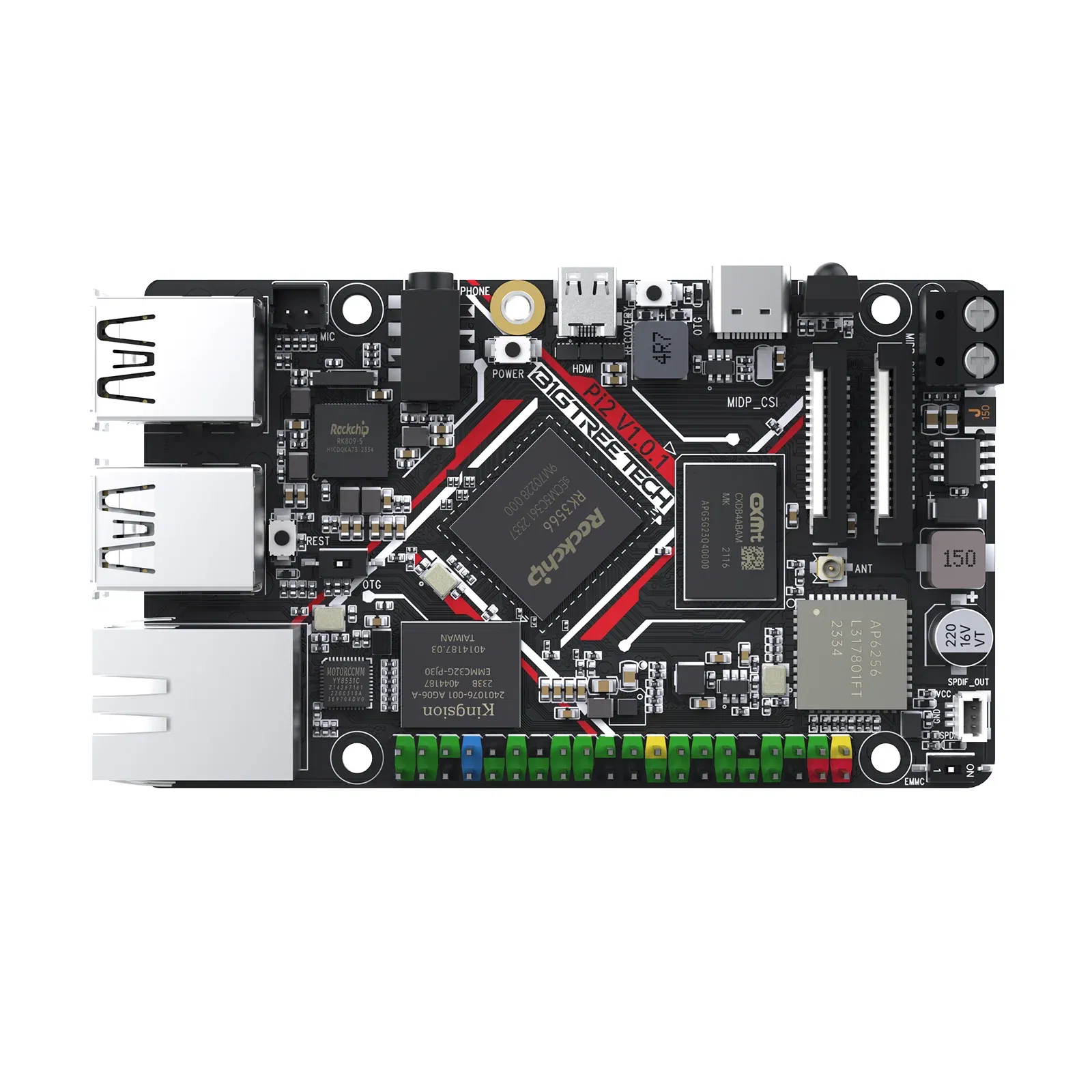 Color: PURPLE - BIGTREETECH BTT Pi 2 CB2 Control Board RK3566 2GB LPDDR4 32GB eMMC CSI DSI Interface For Klipper VS Raspberry PI Octopus Pro