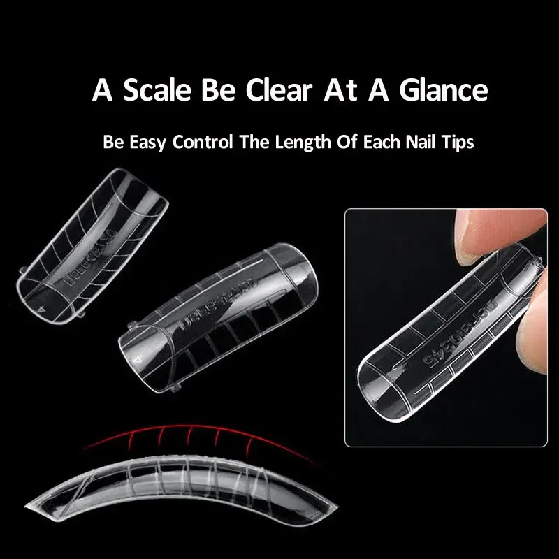 Color: DARK GRAY - 120pcs Nail Forms Full Cover False Nails Quick Building Mold Fake Nail Shaping Extend Top Molds For Gel Salon Manicure Art