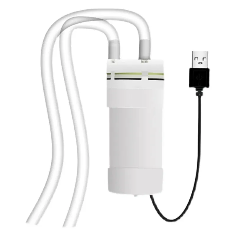 Color: Green - Water Pump Self-priming Pump 5V Water Pump USB Small Pump Vacuum Mini Elecctric Water Pump Replacement 4L/min Drop Ship