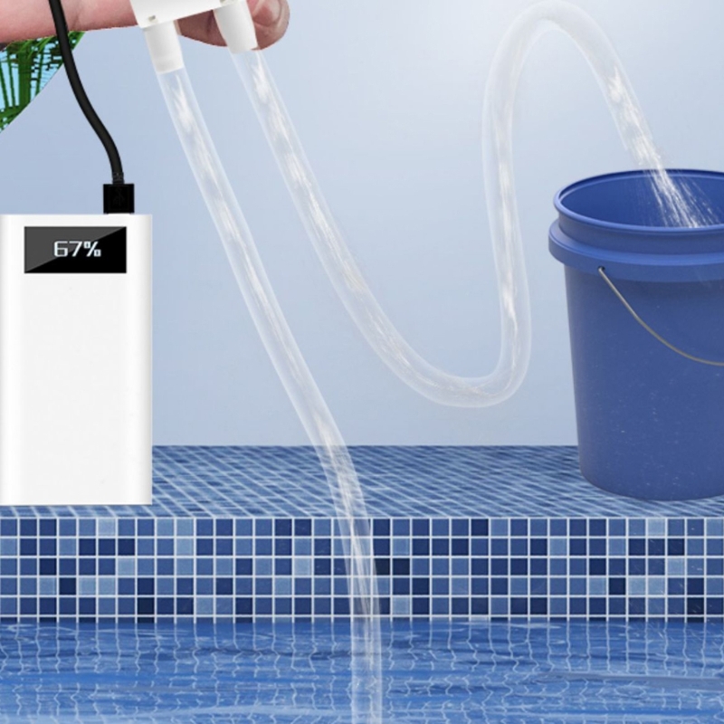 Color: Green - Water Pump Self-priming Pump 5V Water Pump USB Small Pump Vacuum Mini Elecctric Water Pump Replacement 4L/min Drop Ship